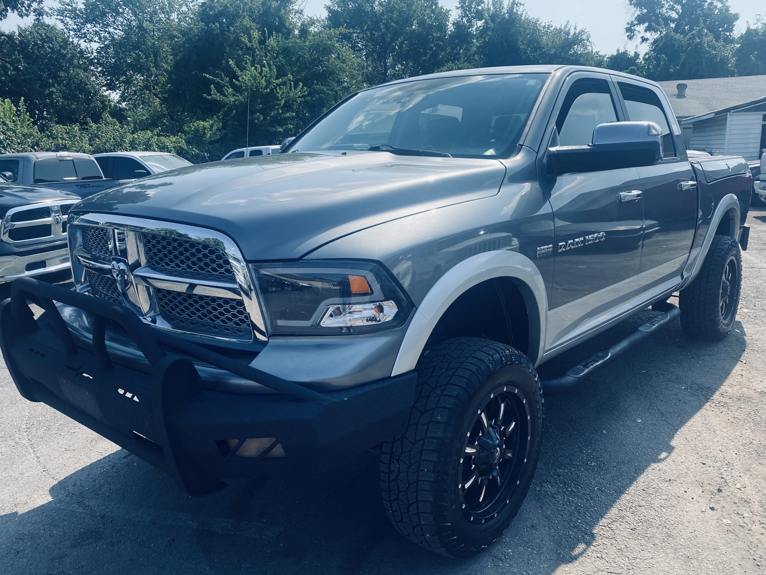 2012 RAM 1500 CREW CAB LARAMIE PICKUP 4D 5 1/2 FT
