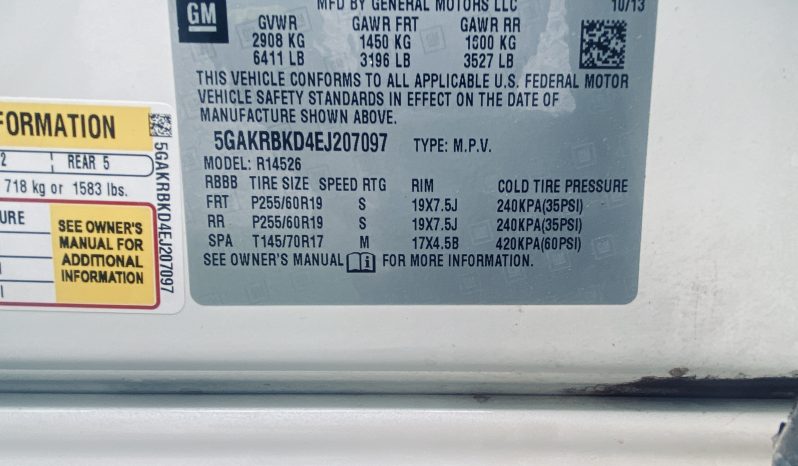 
								BUICK Enclave Leather 2014 Sport Utility Vehicle (SUV)/Multi-Purpose Vehicle (MPV) full									